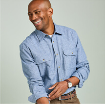 Pegasus Long Sleeve Flannel Shirt - MF668